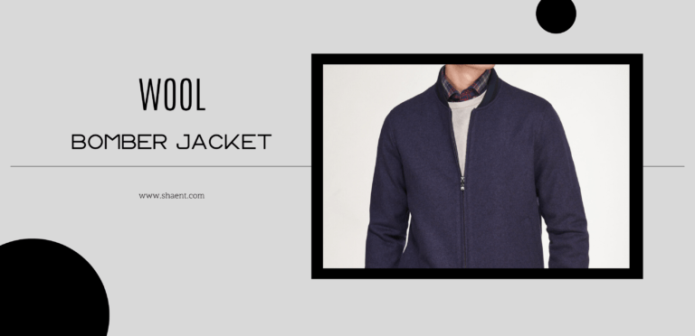 Embrace Timeless Style with Shaent’s Wool Bomber Jackets